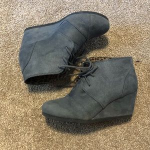Gray Booties